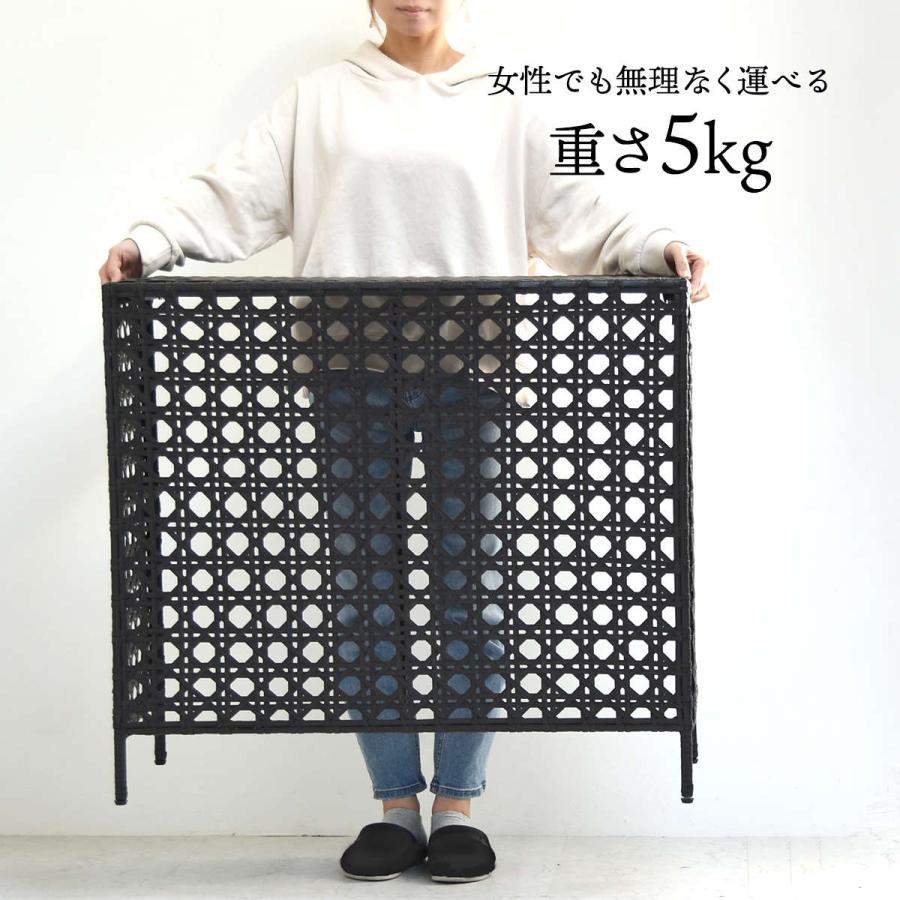 室外機カバー ラタン調 日よけ 省エネ ( エアコン室外機カバー 室外機カバー ラタン調 日よけ 省エネ ( エアコン室外機カバー
