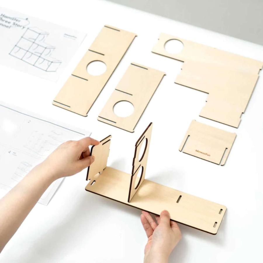 ケージ 小動物 ミオファン DIYハウス シックスルーム ハムスター 鳥