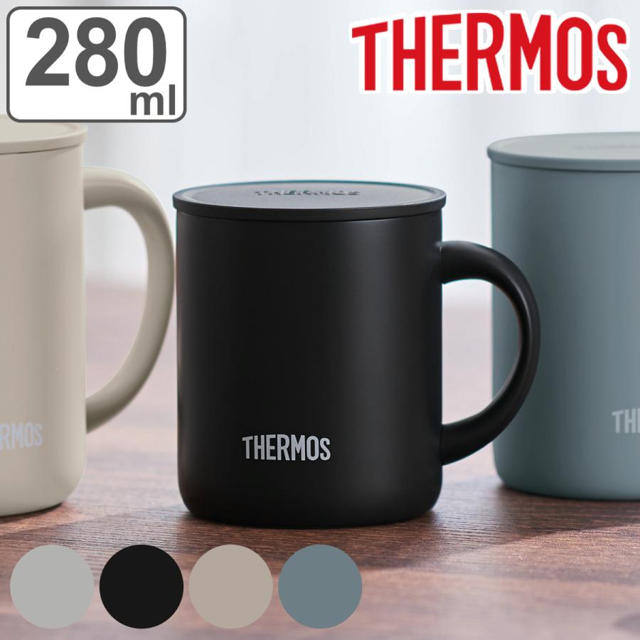 THERMOS（サーモス） マグカップ 280ml 真空断熱 フタ付き ステンレス