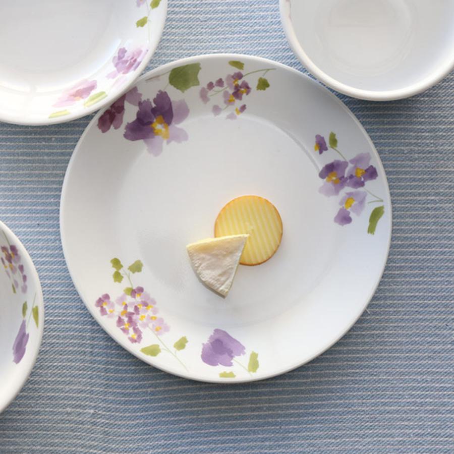 パール金属 食器 3点セット CORELLE コレール バイオレットミスト 強化