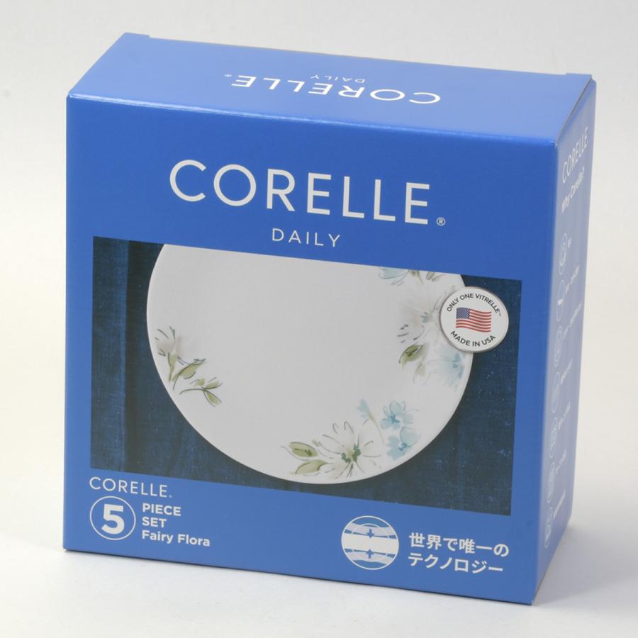 食器 5点セット CORELLE コレール フェアリーフローラ 強化ガラス （ 食洗機対応 電子レンジ対応 オーブン対応 食器セット ）｜livingut｜03