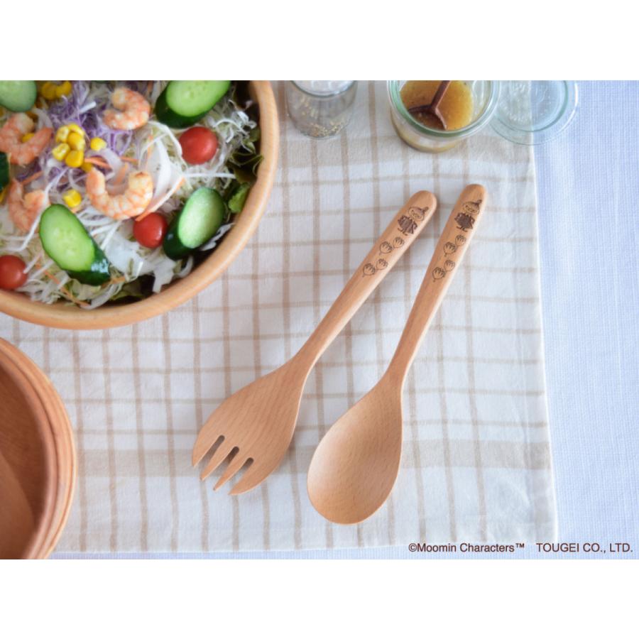 MOOMIN（ムーミン） サーバースプーン 木製 天然木 取り分けスプーン