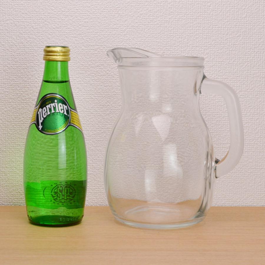 ボルミオリ・ロッコ ジャグ 1.2L BISTROT JUG ビストロジャグ ガラス （ ピッチャー 水差し 水さし サーバー カラフェ ガラス製 ）｜livingut｜02