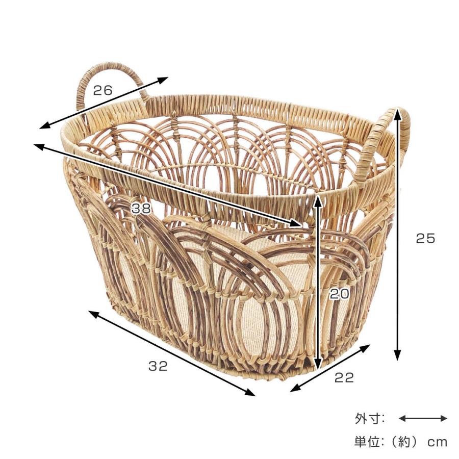 バスケット トーク ペタル 楕円 洗える ( カゴ かご 収納 バスケット トーク ペタル 楕円 洗える ( カゴ かご 収納