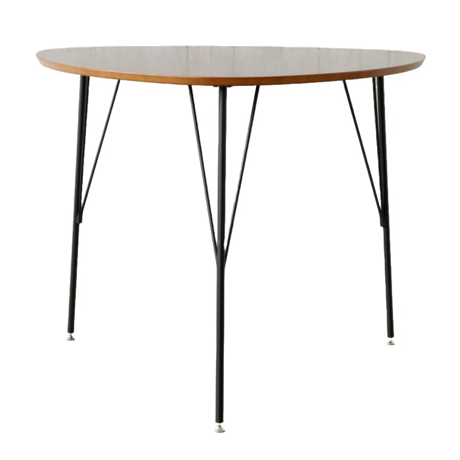 GART（ガルト） ダイニングテーブル 三角形 ヴィンテージ調 突板仕上