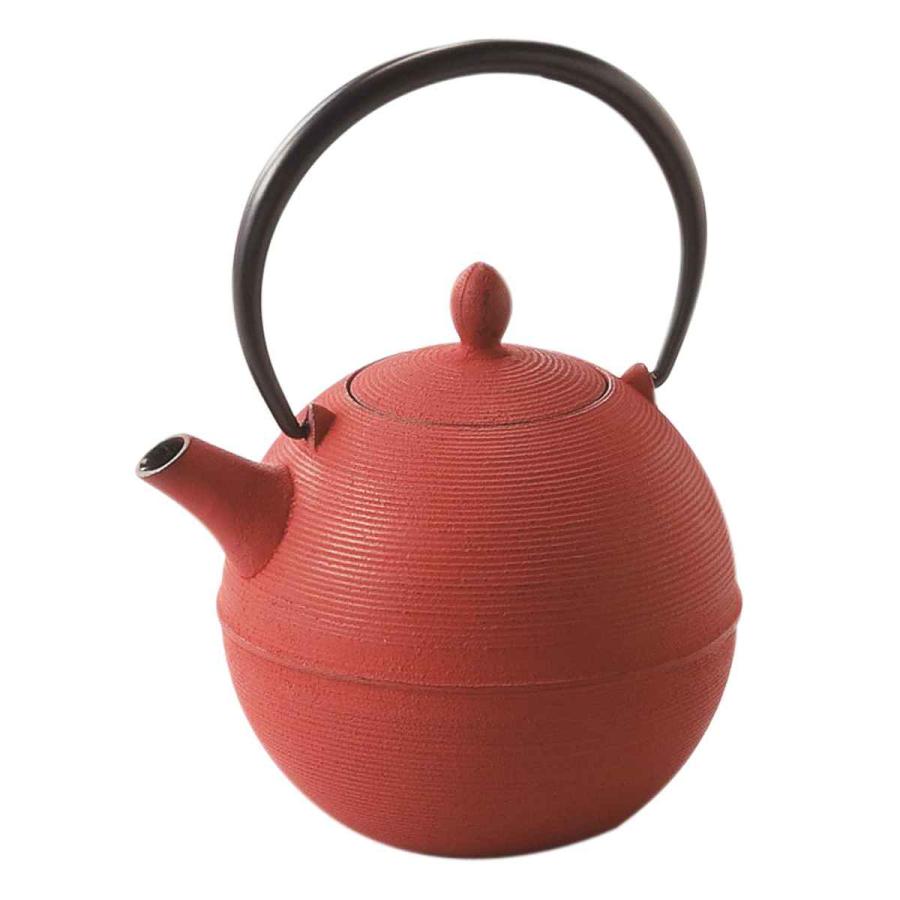 藍花 急須 600ml 日の丸 鋳鉄 （ おしゃれ 大容量 南部鉄器 日本製