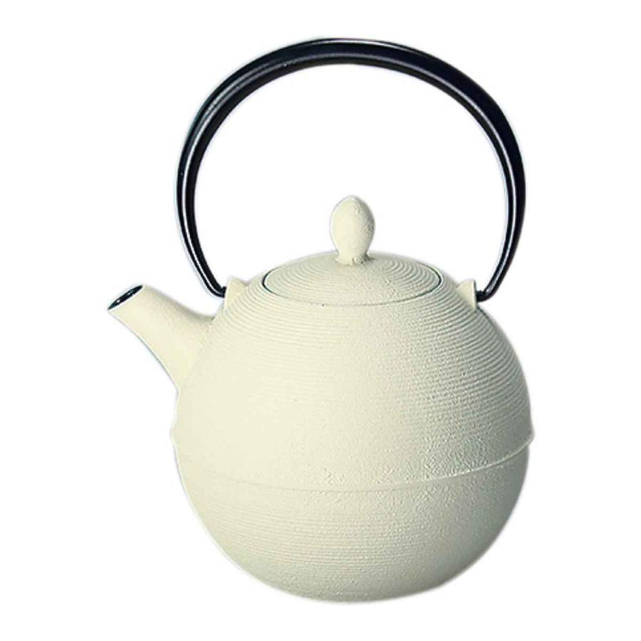 藍花 急須 600ml 日の丸 鋳鉄 （ おしゃれ 大容量 南部鉄器 日本製