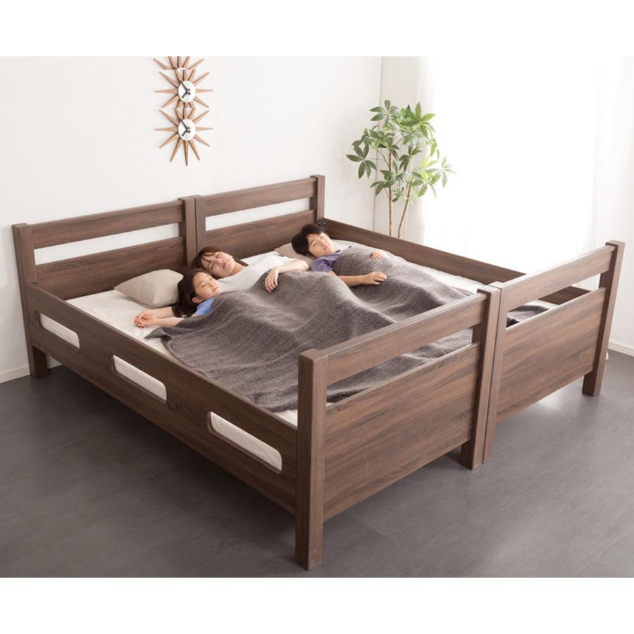2段ベッド CLID 分割可能 木目調PVC すのこ 耐荷重300kg （ 分割 分離 分離可能 二段ベッド はしご ）｜livingut｜16