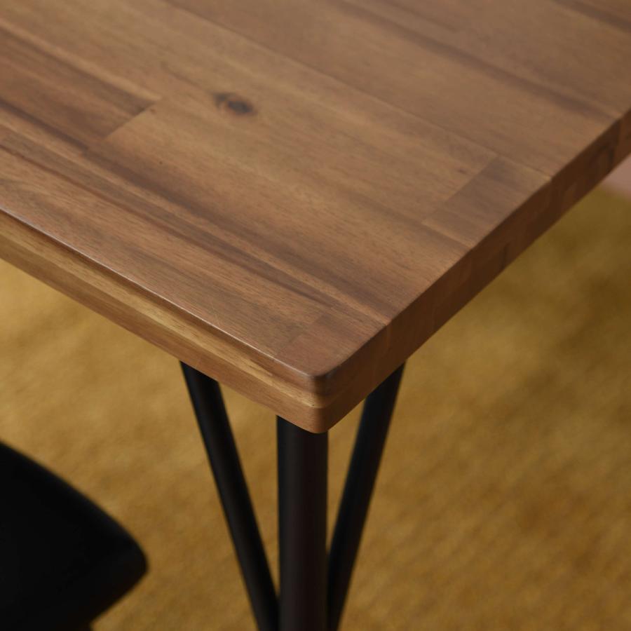 ダイニングテーブル幅120cm　アカシア材 ユアサプライムス.com｜ダイニングテーブル 幅120cm 長方形 アカシア