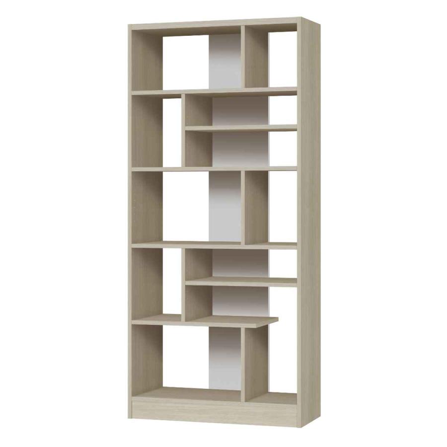 アシンメトリーデザイン｜オープンシェルフ｜モダン｜ 大洋（インテリア） オープンシェルフ ハイタイプ 北欧モダン