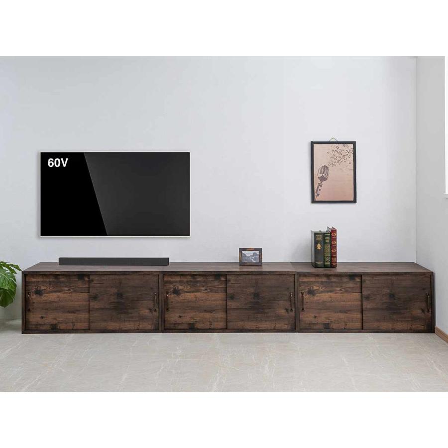 上置き棚 幅90cm 引戸式 ヴィンテージ調 Arizona （ アリゾナ 上置き