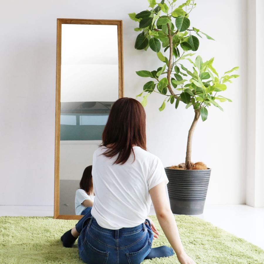 ICHIBA スタンドミラー 全身 55×165cm Rasic ( ミラー 鏡 姿見 ICHIBA スタンドミラー 全身 55×165cm Rasic ( ミラー 鏡 姿見