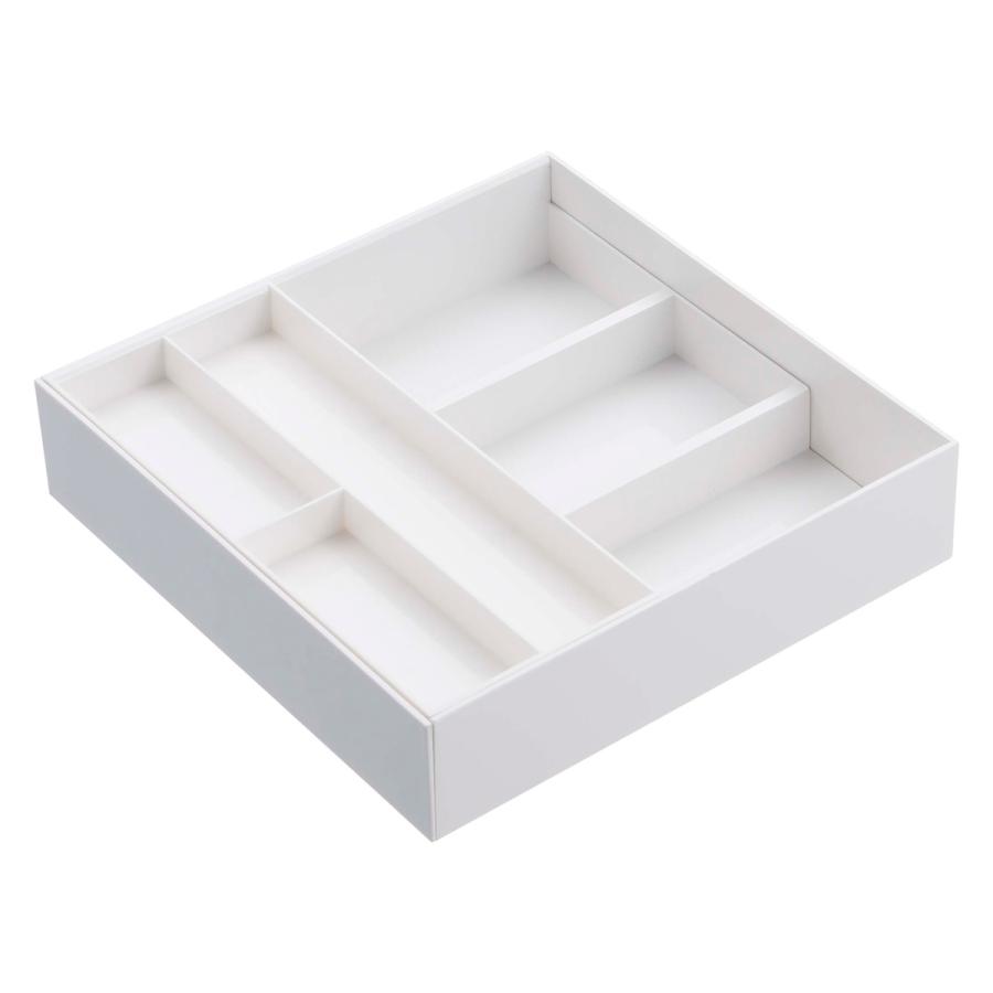 Plate(山崎実業) 山崎実業 plate 伸縮＆スライド カトラリートレー