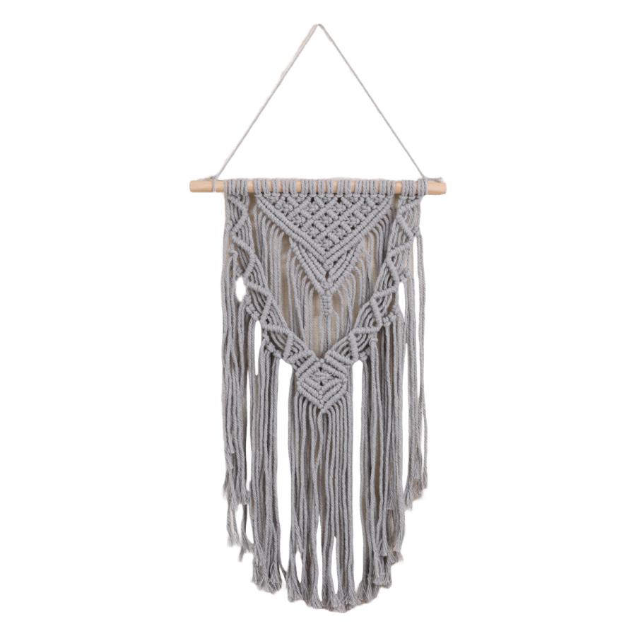 ★マクラメ タペストリー デザインaラージ f5a074d675c229a7f9473dafa5f9ad