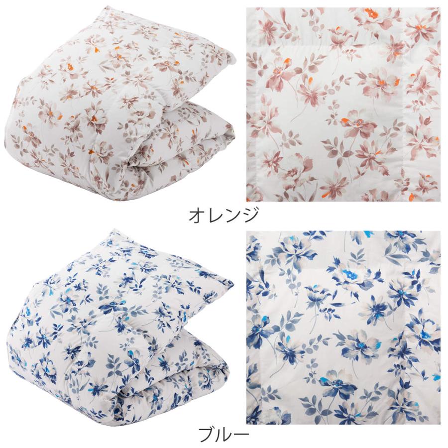 西川 羽毛布団 グースダウン93% 花柄 シングルロング スリー 西川 羽毛布団 グースダウン93% 花柄 シングルロング スリー