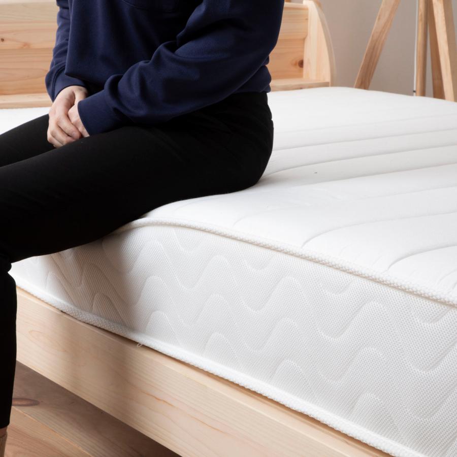 硬さの選べるマットレス ショートシングル ブラック 夜香ハイグレード