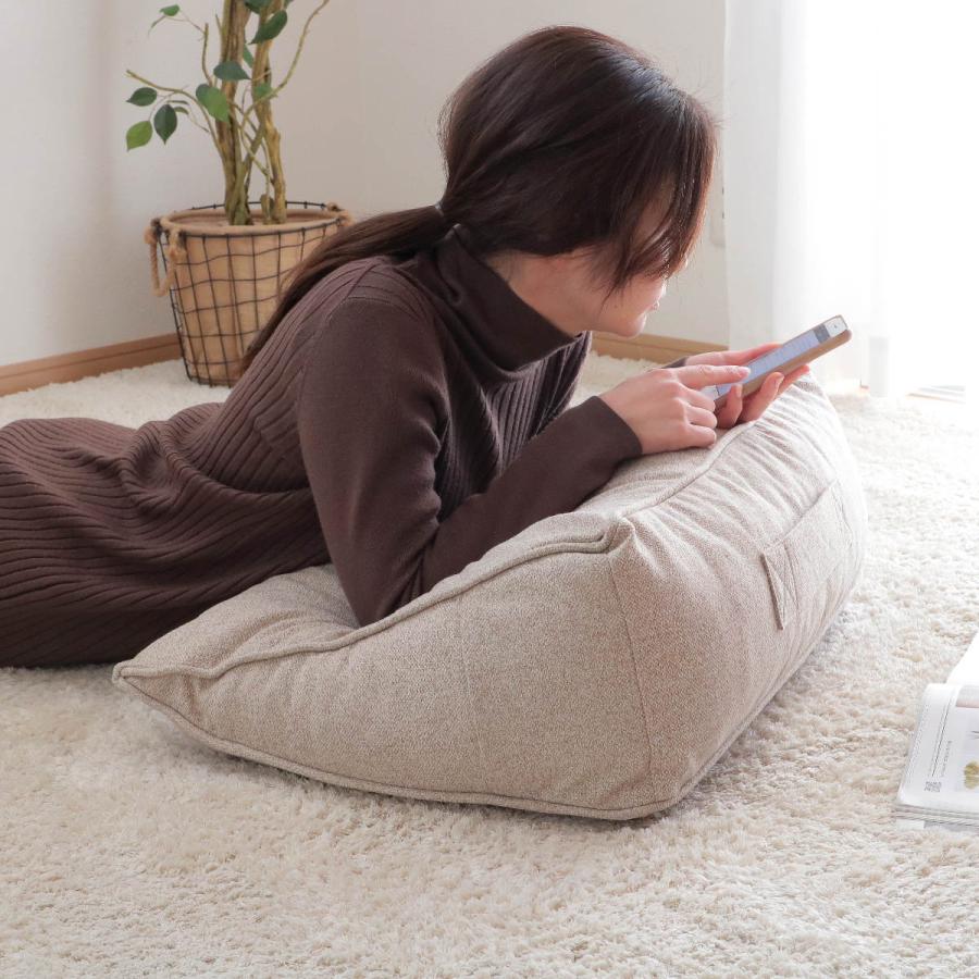 特典付き 背もたれクッション 幅60cm 4WAY 三角 カバー付き 特典付き 背もたれクッション 幅60cm 4WAY 三角 カバー付き