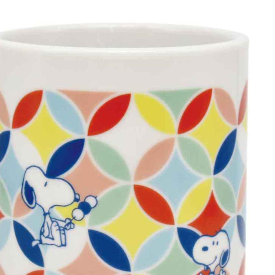 大西賢製販 湯呑み 290ml スヌーピー PEANUTS 磁器 （ 食洗機対応 電子