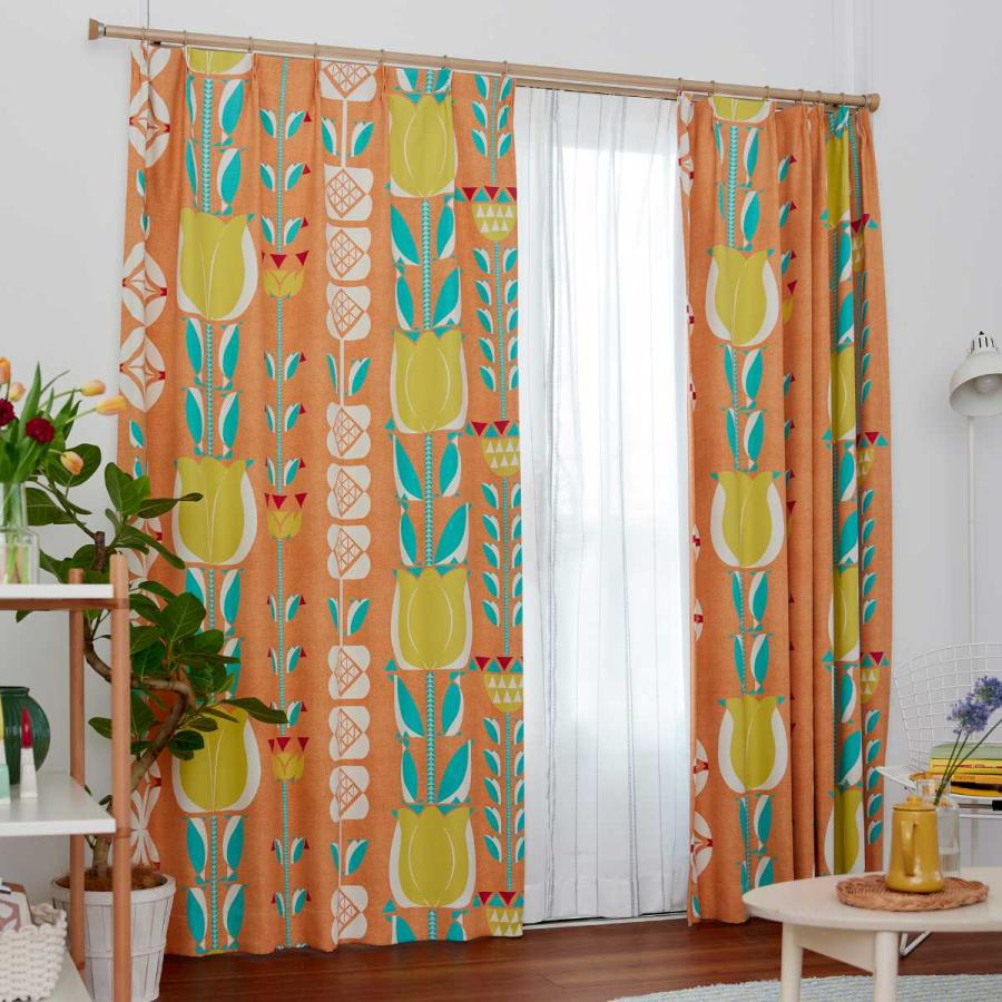 昭和レトロ　ストライプドレープカーテン（緑・白） 昭和レトロ ストライプドレープカーテン（緑・白） 楽天市場