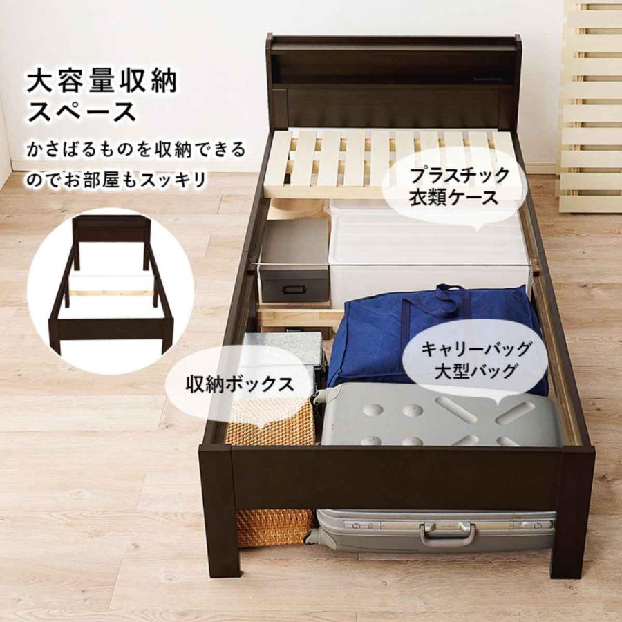 HAGiHARA マットレス付ベッド シングル ボンネルコイル すのこ HAGiHARA マットレス付ベッド シングル ボンネルコイル すのこ