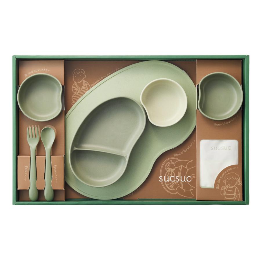 ベビー 食器 SUCSUC ギフトセット7PC 7点セット 日本製 （ ベビー食器