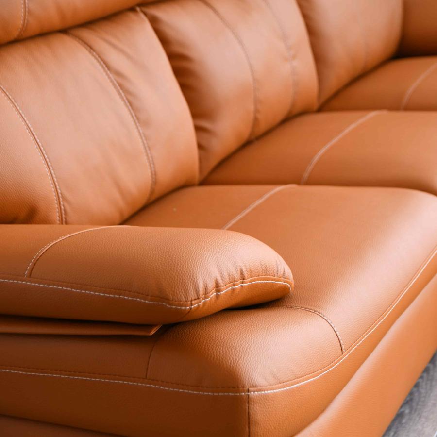 オレンジ色の飛騨のカウチ オレンジ色の飛騨のカウチ オレンジ色の飛騨のカウチ カウチソファ「No