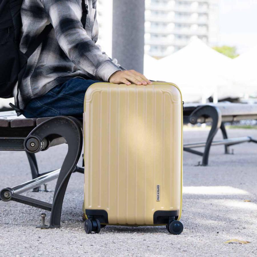 スーツケース 35L TSAロックWFタイプ Sサイズ キャプテンスタッグ （ CAPTAIN STAG トラベル 旅行 キャリーバッグ トラベルハードケース ）｜livingut｜22