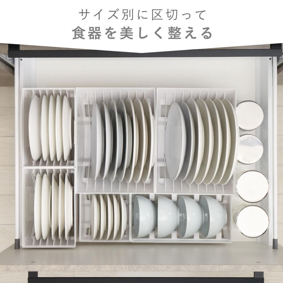 トトノ キッチン 収納 ディッシュスタンド 引き出し用 ディッシュ