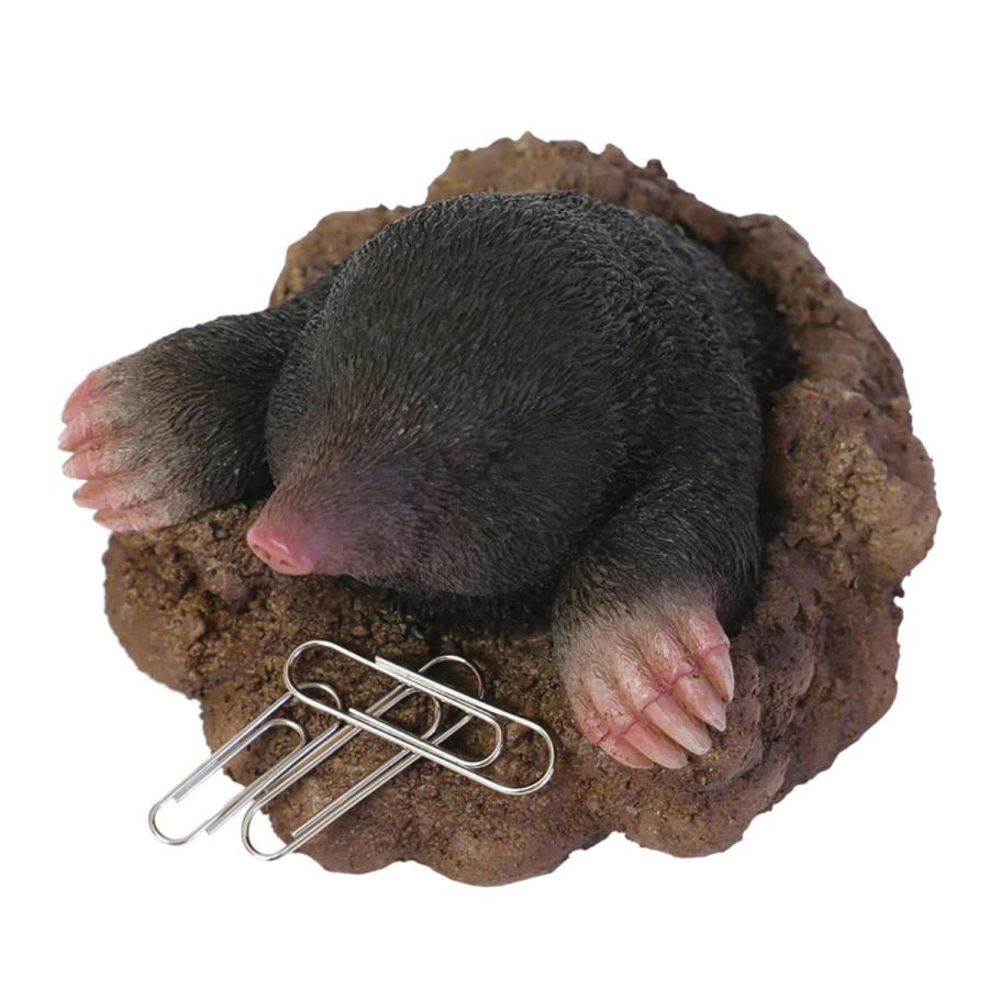 magnet オブジェ FOREST MAG モグラ マグネット付き （ クリップ