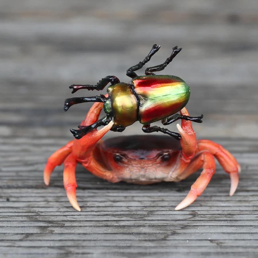 magnet オブジェ FOREST MAG ニジイロクワガタ （ クリップホルダー