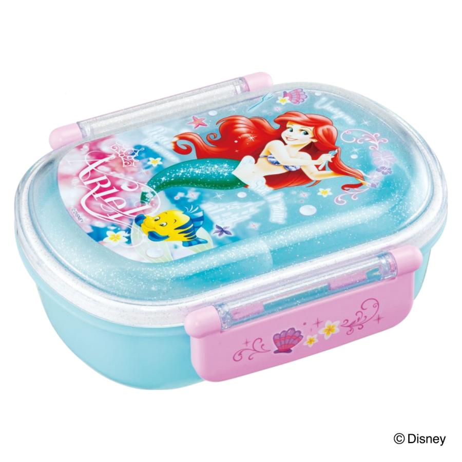 スケーター 弁当箱 1段 360ml 抗菌ふわっとタイトランチ アリエル24