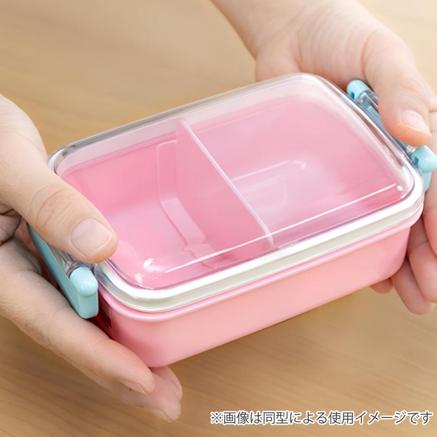 弁当箱 1段 450ml 抗菌ふわっとタイトランチ プラレール24 （ プラレール ランチボックス 食洗機対応 レンジ対応 抗菌 日本製 ）｜livingut｜05