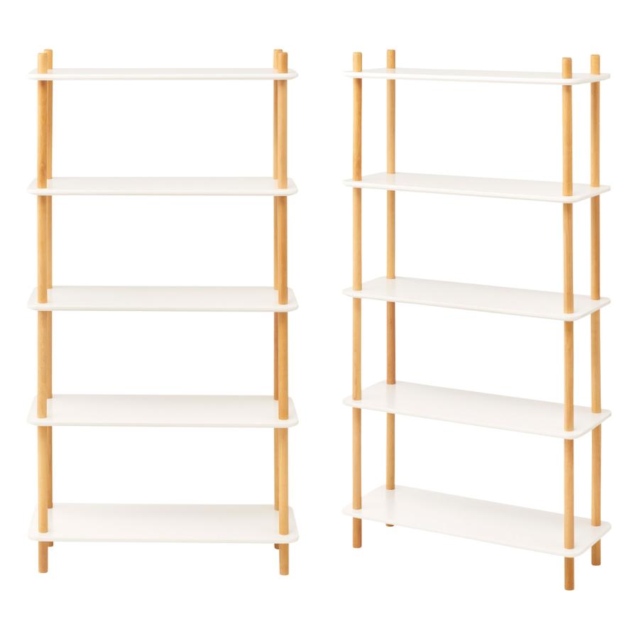 オープンラック 木製 5段 幅80cm 楽天市場】オープンラック 木製 5段 オープンシェルフ 幅80cm おしゃれ