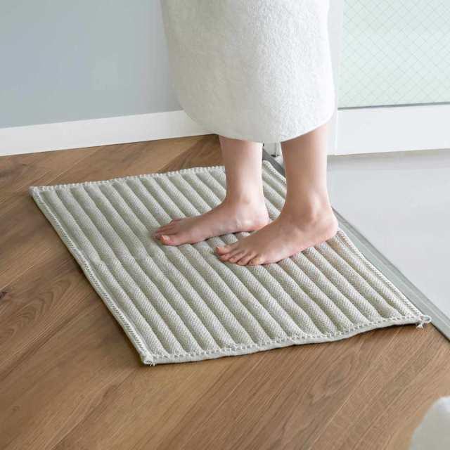 オカトー いっぺん使てみてバスマット 50×75cm （ お風呂マット マット