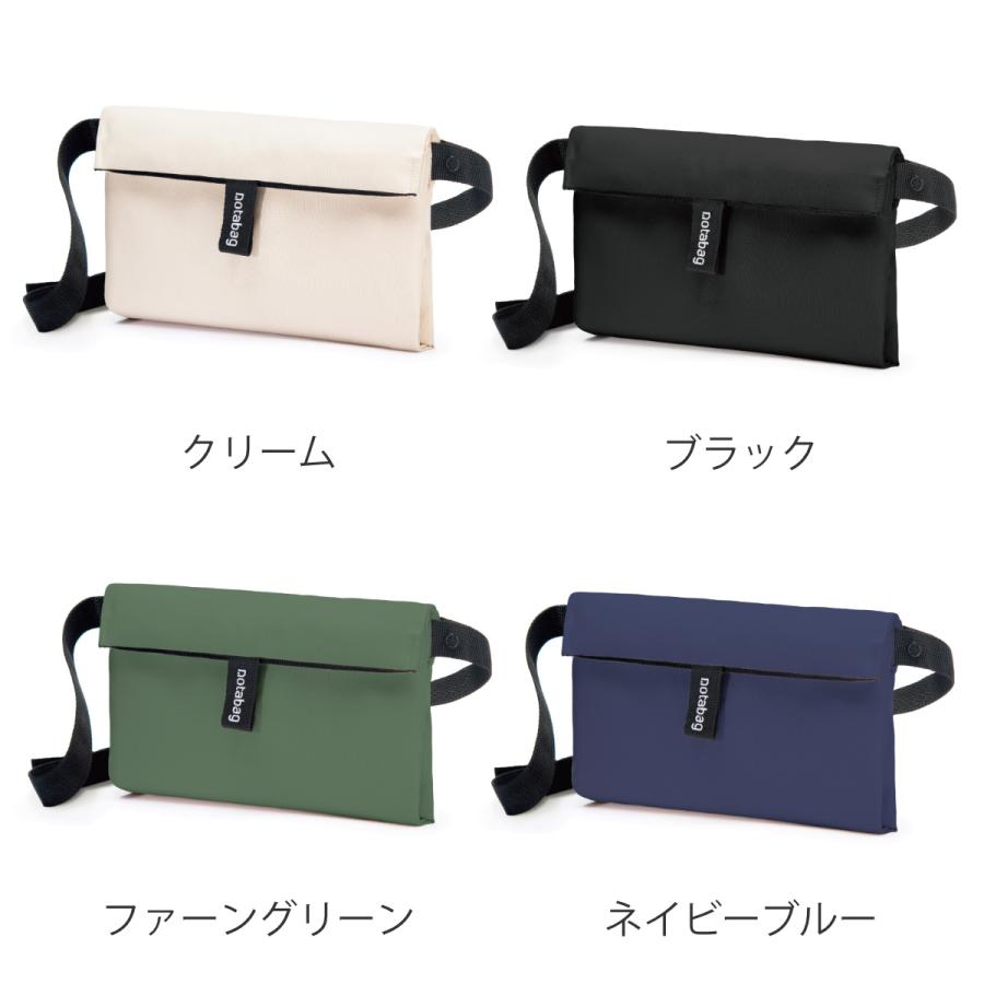 エコバッグ Notabag Crossbody （ ノットアバッグ 3way 折りたたみ サコッシュ ショルダーバッグ 手提げ 斜め掛け ミニマル トートバッグ かばん 鞄 カバン ）｜livingut｜06