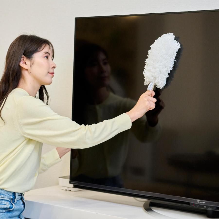 お掃除大好き70本 楽天市場】そうじの神様® 極細繊維でからめとる 洗えるおそうじモップ