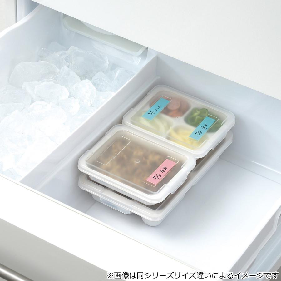 保存容器 70ml×6 冷凍つくりおき小分けトレー 70×6ブロック 2個組 （ プラスチック 食洗機対応 電子レンジ対応 冷凍 日本製 スタッキング トレー トレイ ）｜livingut｜03