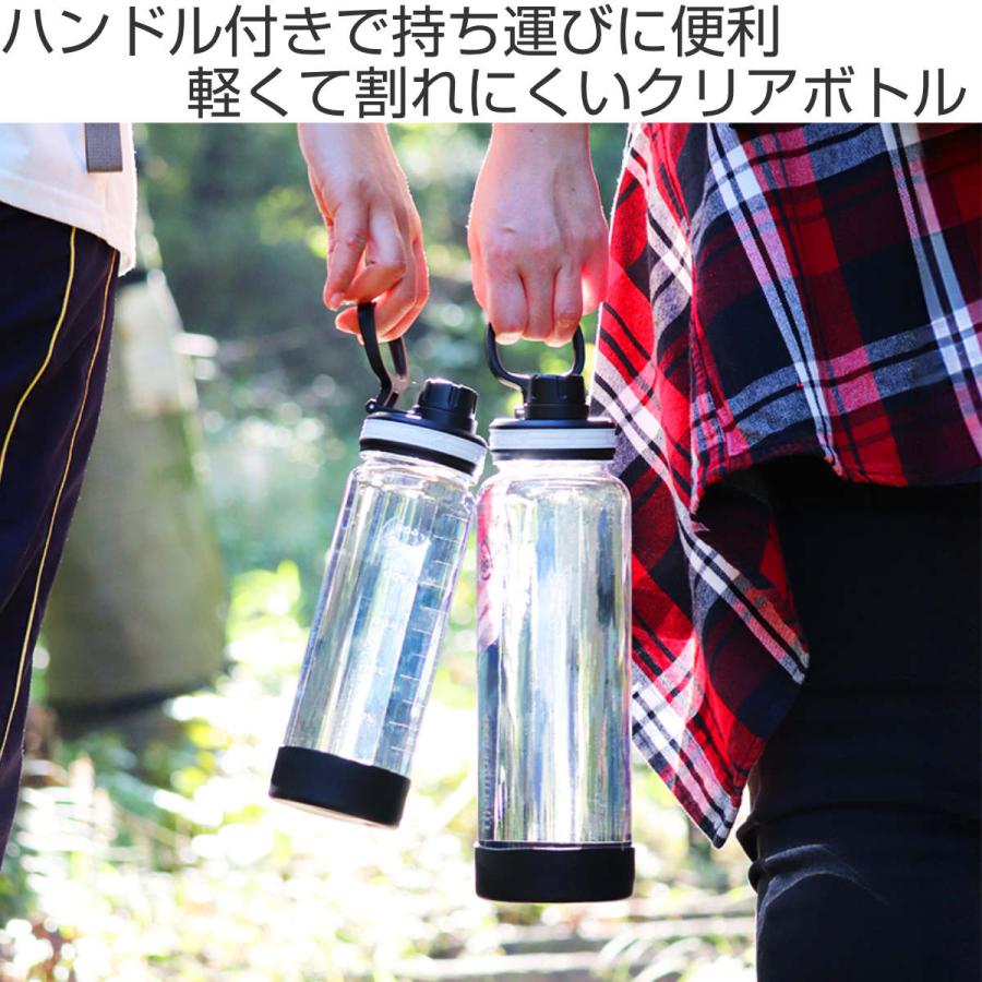 TAKEYA（タケヤ） 水筒 約1L 1.17L サーモフラスク クリアボトル （ 直