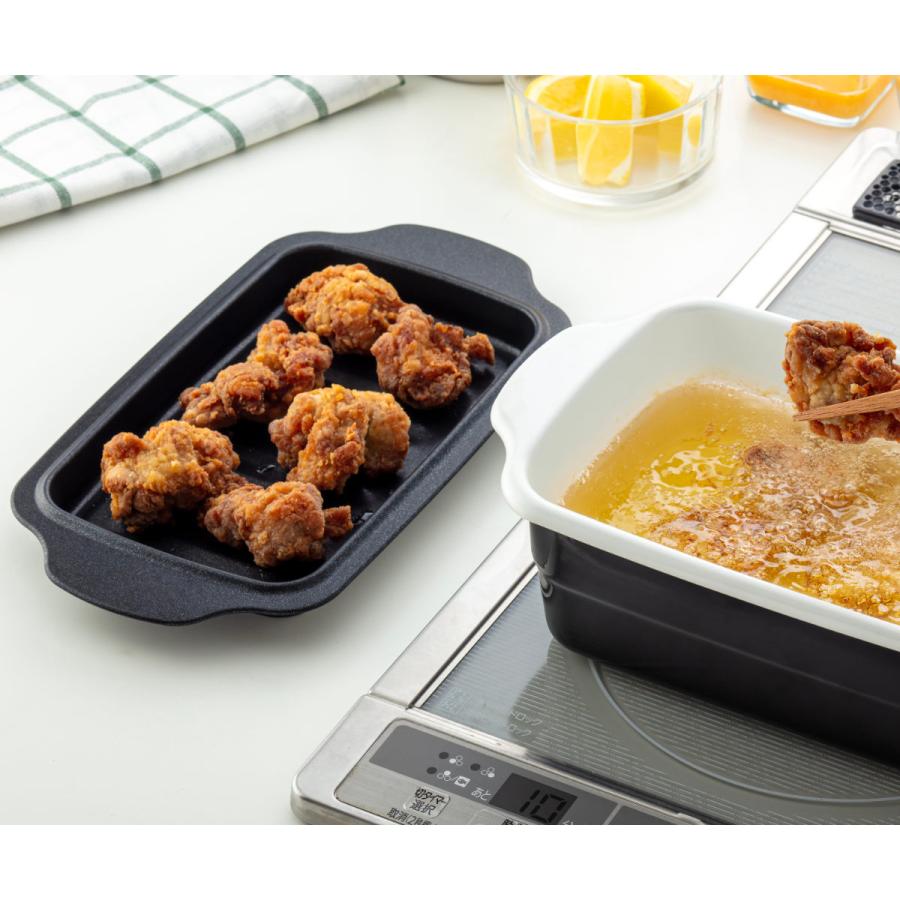 高木金属工業 トースタートレー 持ち手付き デュアルプラス フッ素加工