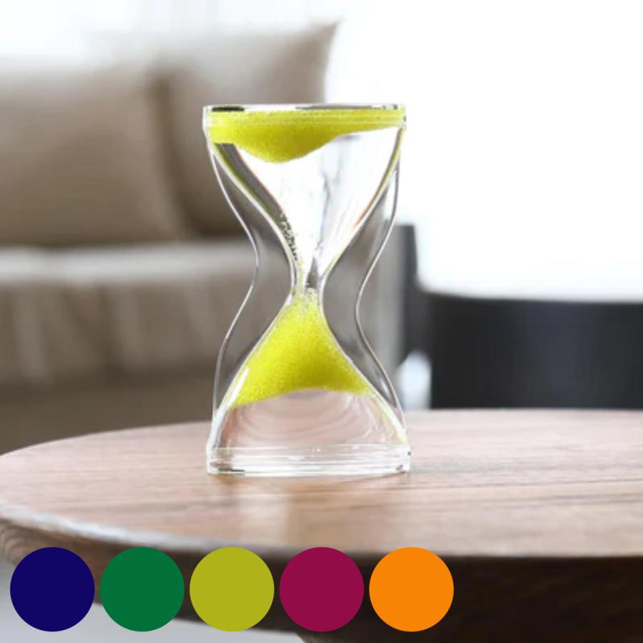 液体オブジェ 逆砂時計 観賞用 アプリクス ゴーアップ フロー （ 砂時計 逆さ 逆