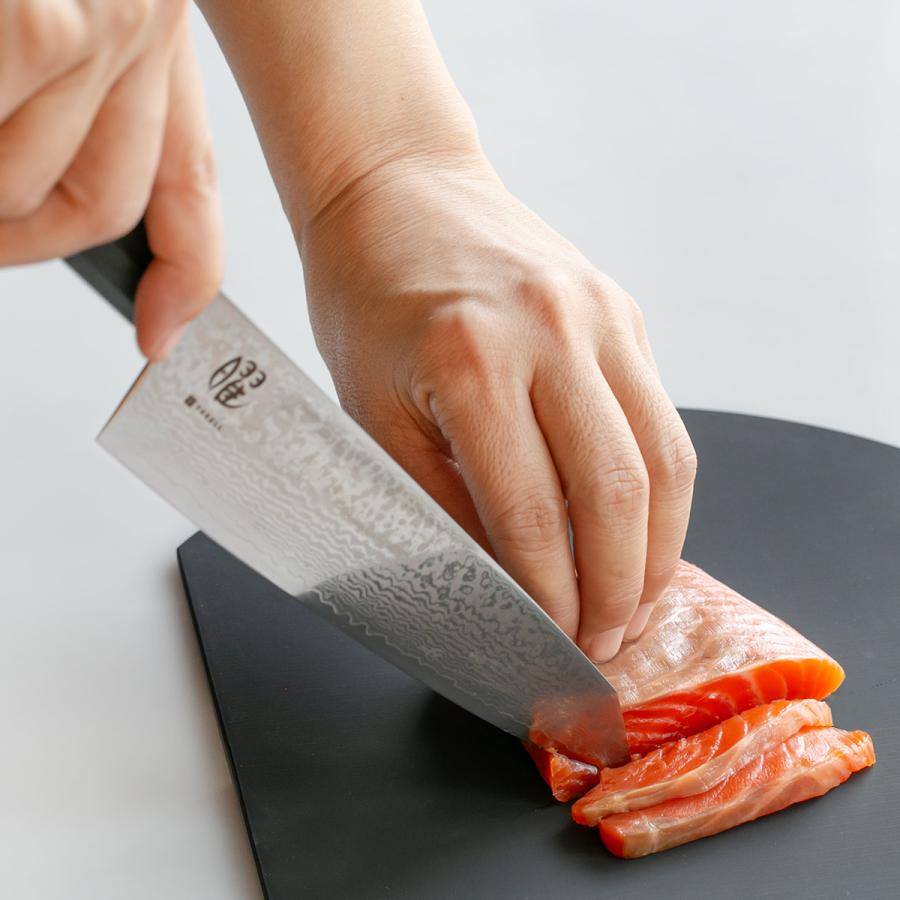 高級ダマスカス鋼☆プロ仕様☆切れ味抜群❤万能包丁❤牛刀にも♪カッコ