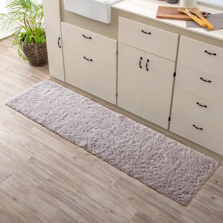 キッチンバルコニーフロアマットロング軽量吸収性滑り止めマット