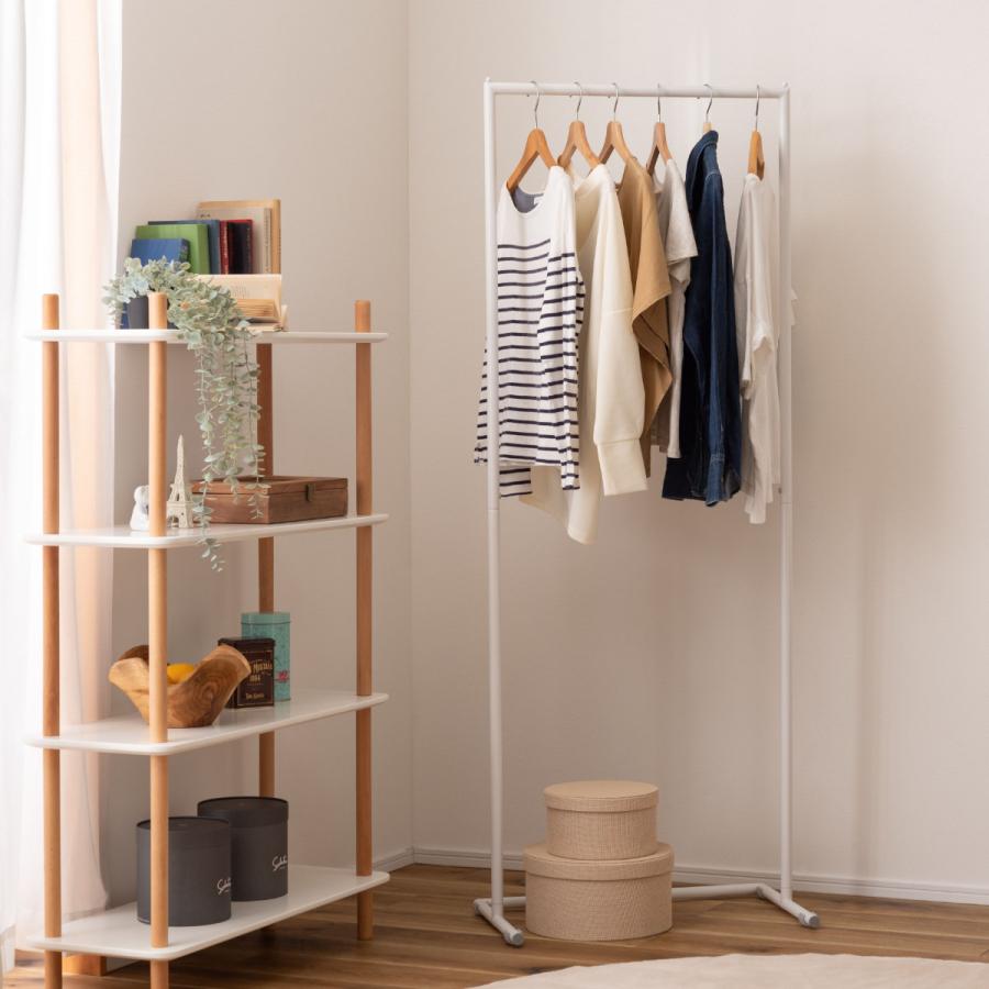 東谷 ハンガーラック スリム 頑丈 幅60cm 収納 幅61×奥行36×高さ162cm