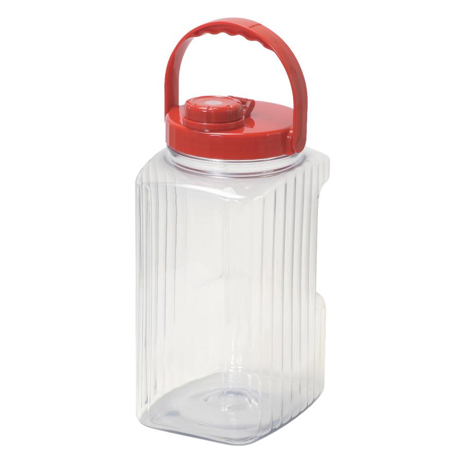 パール金属 果実酒びん 4L プラスチック 軽くて割れにくい果実酒びん 