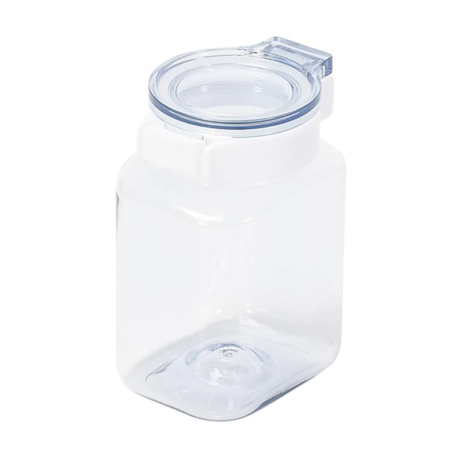 新品未使用 タッパーウェア ワンタッチキャニスター 食品保存容器 5個セット パール金属 保存容器 500ml 上から中身が見えるワンプッシュ