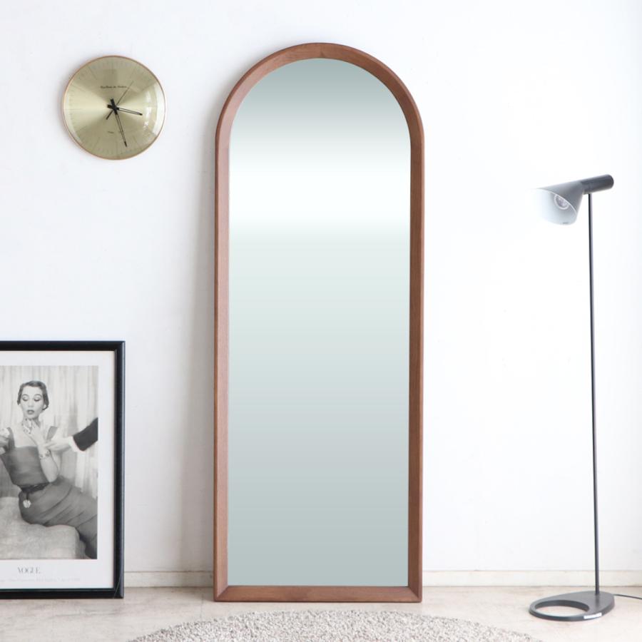 maruni アーチ型スタンドミラー アーチ型 スタンドミラー 姿見鏡 全身鏡 150×40 北欧 全身ミラー