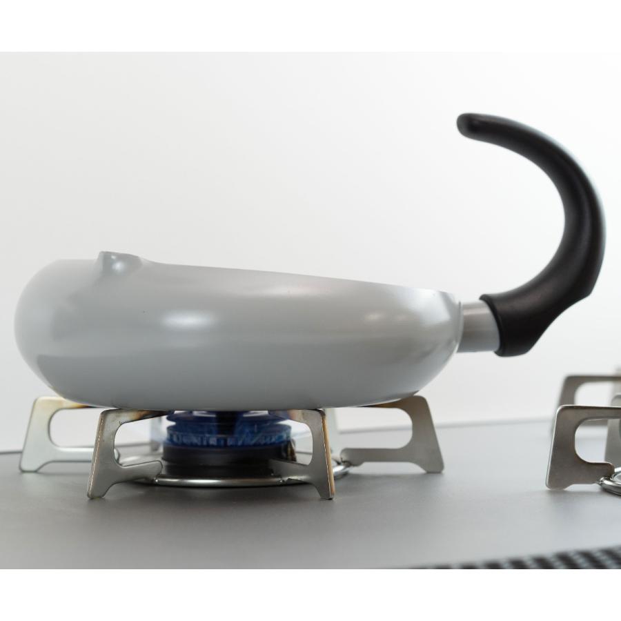 和平フレイズ フライパン 22cm ねこ型 しっぽ型持ち手 IH対応 にゃん