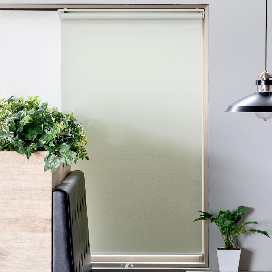 ロールスクリーン 180×220cm 遮光スクリーン 防炎 （ カーテン ロール