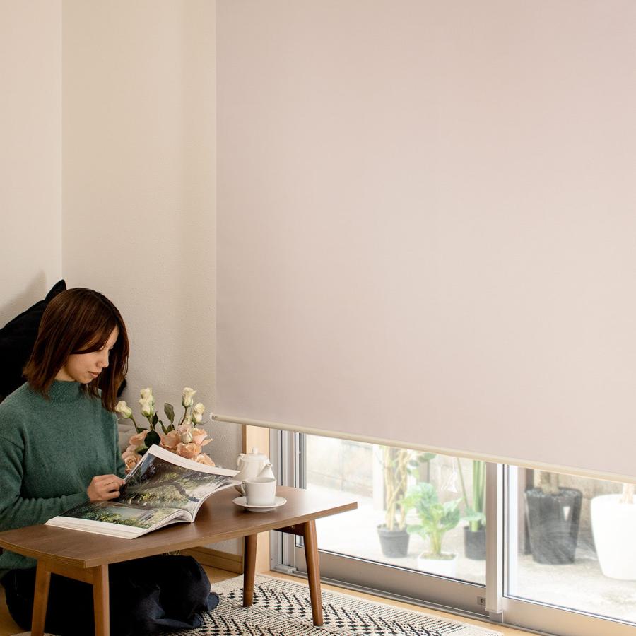 ロールスクリーン 180×220cm 遮光スクリーン 防炎 （ カーテン ロール
