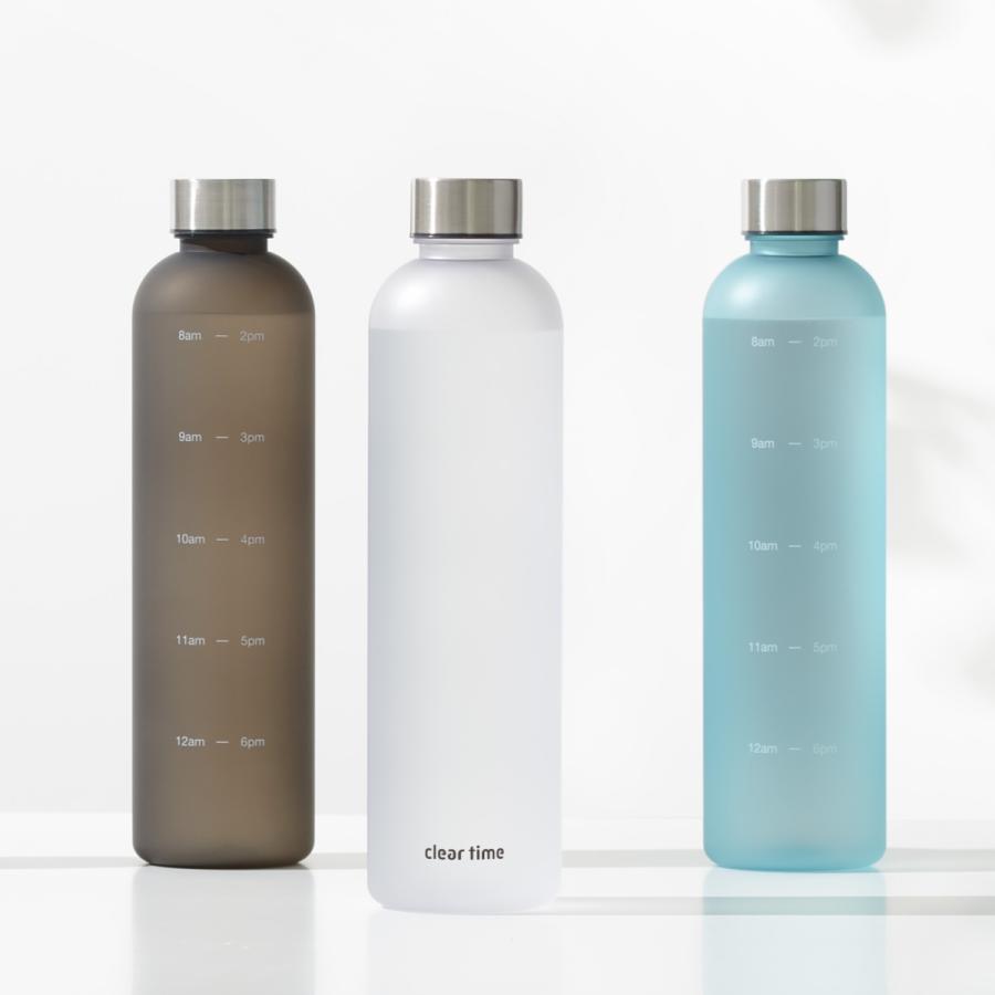 和平フレイズ 水筒 560ml クリアタイム リマインダーボトル （ 常温 直